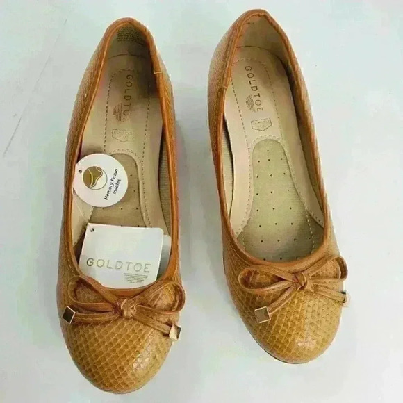 Goldtoe Comfort Memory Foam Insoles Women Tie Flat - Picture 2 of 10